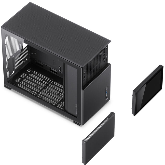 Caja Micro-ATX Jonsbo D31 MESH con Visor Vidrio Templado Negro image number 9