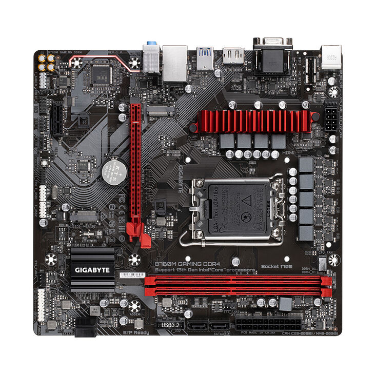 Placa Base Gigabyte B760M Gaming DDR4 image number 3