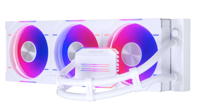 Water Cooler CPU Phanteks Glacier One 360D30 DRGB Blanco - 360mm image number 1