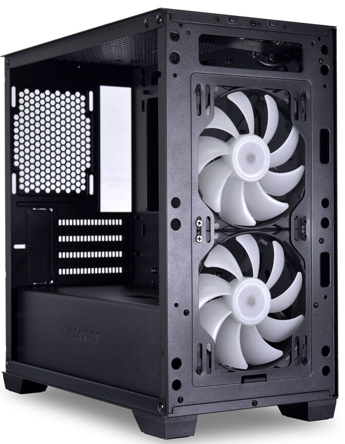 Caja Micro-ATX Lian Li Lancool 205M Mesh Negra Vidrio Templado image number 6