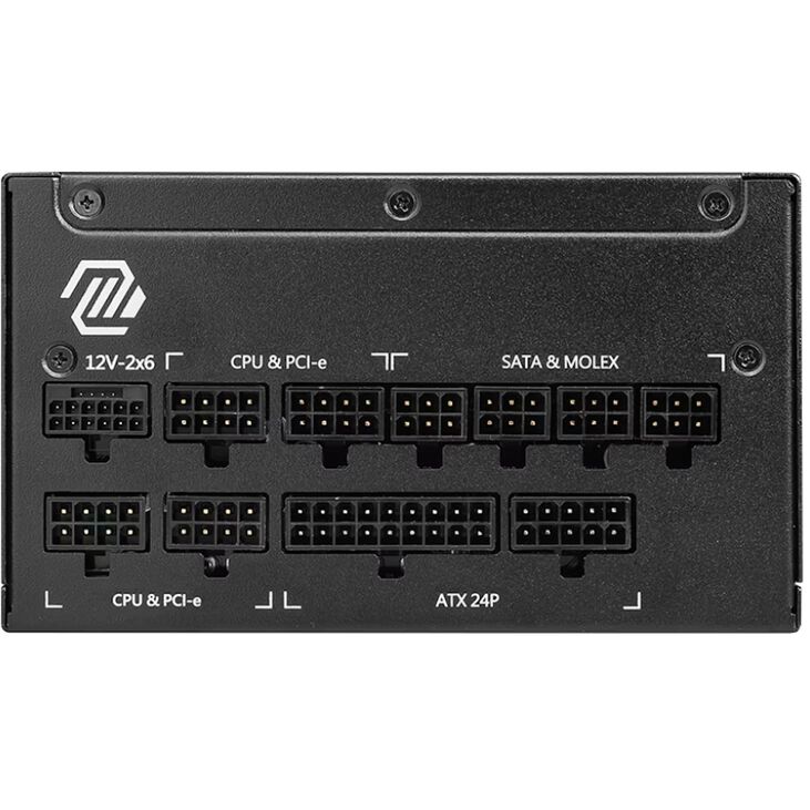 Fonte Modular MSI MAG A1000GL 1000W 80+ Gold PCIE5 II image number 2