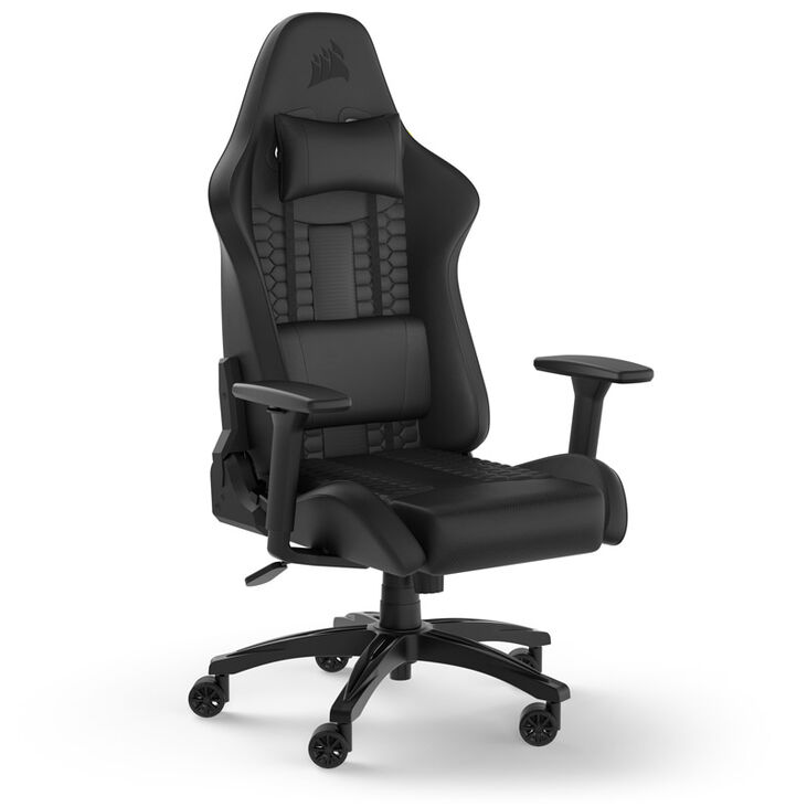 Silla Gaming Corsair TC100 RELAXED - Leatherette Negro image number 0