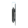 Soporte de Pared Tooq Tilt 43" a 80" Max. 50kg Negro image number null