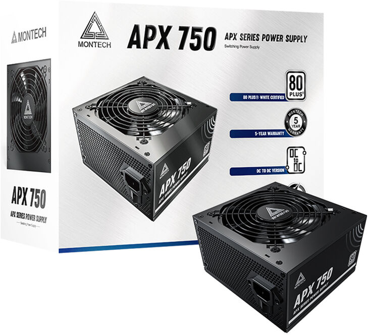 Fuente Montech APX750 750W 80 PLUS image number 4