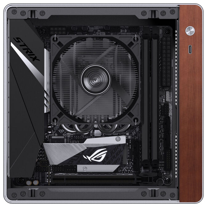 Caja Mini-ITX Jonsbo N10 Gris image number 9