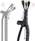 Organizador de cables flexible Nanocable 25 mm 3 M Negro image number null