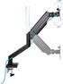 Soporte de Mesa Tooq Tilt e Giratório 13" a 34" Max. 10kg Negro image number null