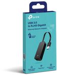 Adaptador USB TP-Link UE306 USB 3.0 para Ethernet Gigabit Negro image number null