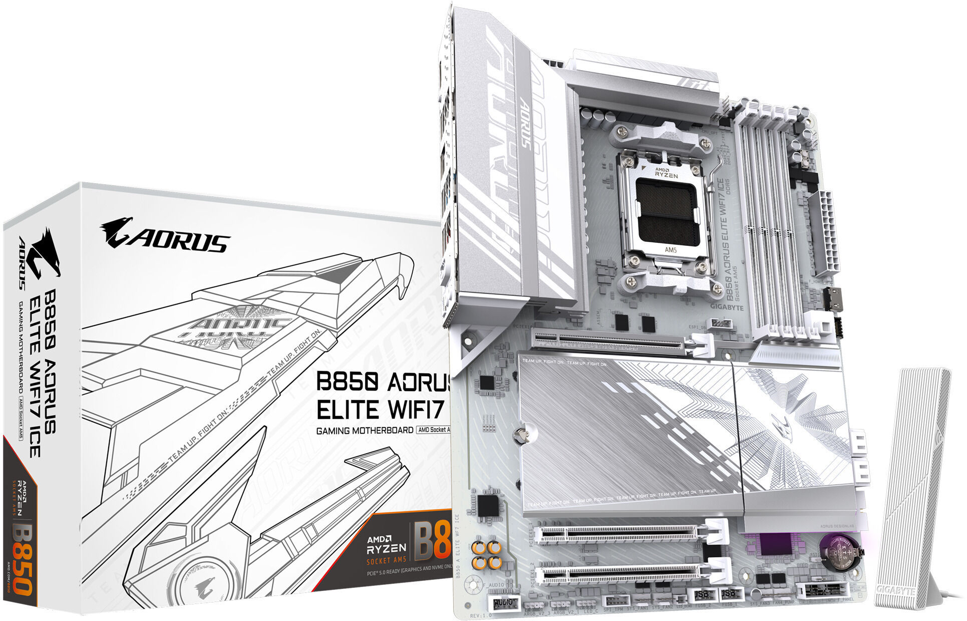 Placa Base Gigabyte B850 A ELITE WF7 ICE