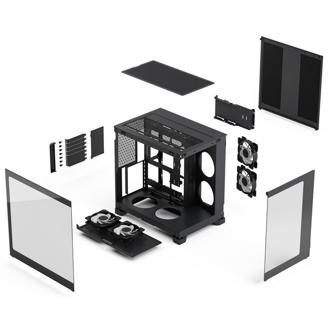 Torre ATX Fractal Design Pop 2 Vision RGB TG Black image number 6