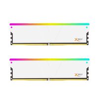 V-Color Kit 32GB (2 x 16GB) DDR5 6000MHz Manta Xsky RGB EXPO Blanco CL30 (SOLO COMPATIBLE CON RYZEN)