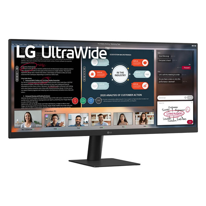 Monitor LG 29" 29U511A-B IPS WFHD 100Hz FreeSync / G-Sync 5ms image number 4