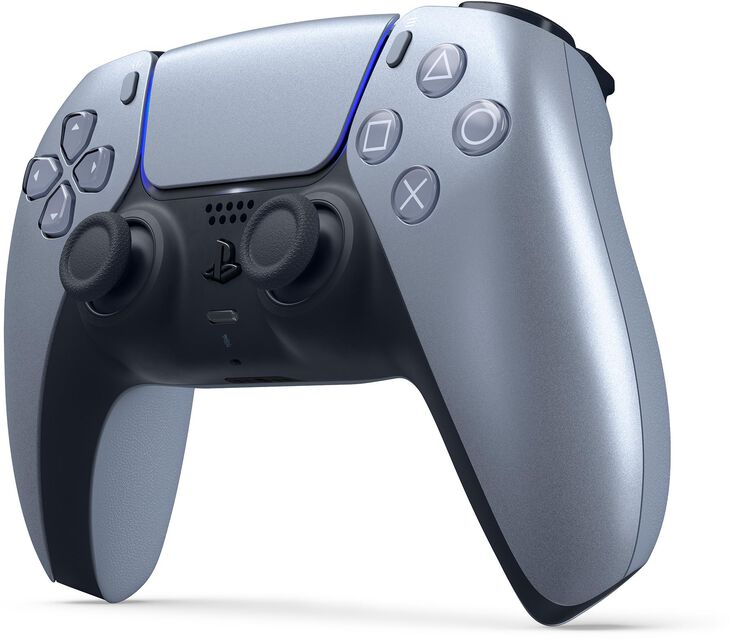 Gamepad Sony Playstation DualSense Wireless PS5 Sterling Silver image number 1