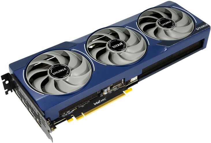 Tarjeta Gráfica Sparkle Intel ARC B580 Titan OC 12GB GDDR6 image number 2