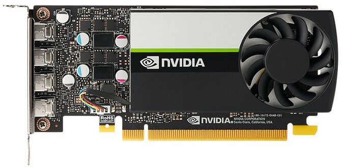 Tarjeta Gr&aacute;fica PNY NVIDIA Quadro T1000 4GB GD6 image number 3