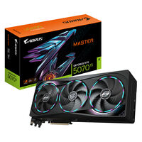 Tarjeta Gráfica Gigabyte GeForce® RTX 5070 Ti Aorus Master 16GB GDDR7 DLSS4