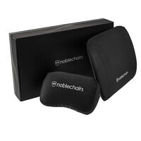 Juego de Almohadas noblechairs Memory Foam Negras