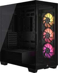 Torre ATX Corsair iCUE LINK 3500X RGB Negro Cristal Templado