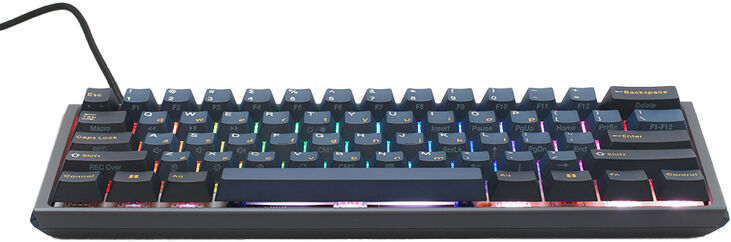 Teclado Mecânico Ducky ONE 3 Pro Nazca Line 60% RGB 8K Polling Rate MX2A-Blue (ES) image number 3
