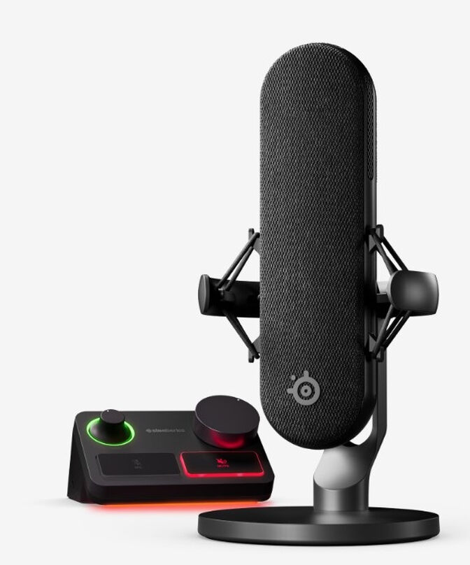 Micr&oacute;fono SteelSeries Alias Pro XLR Negro image number 0