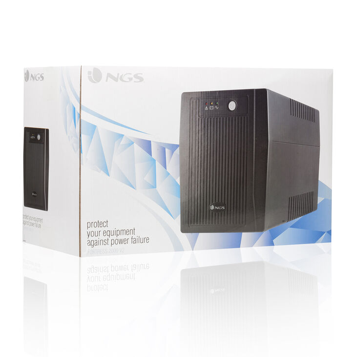 UPS NGS Off-line Fortress 2000V2 900W 4 Tomas de Protección image number 4