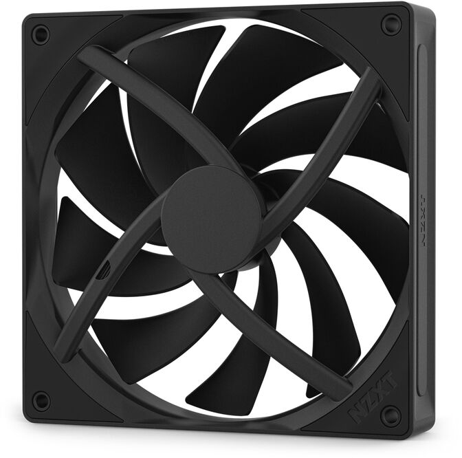 Ventilador NZXT F140 Q QUIET AIRFLOW V2 140mm - Single Pack Negras image number 4