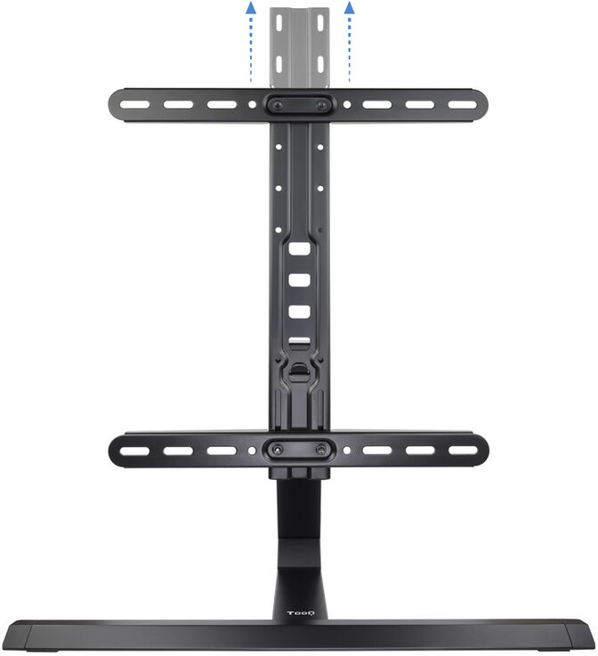 Soporte de Mesa Tooq 32" a 65" Max. 40kg Aluminio Negro image number 4