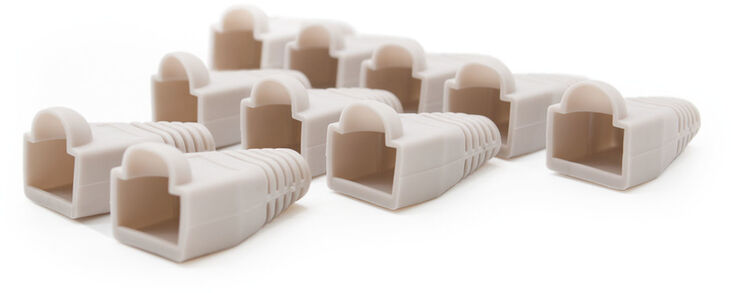 Funda RJ45 Nanocable (10 Uds) OEM Gris image number 2