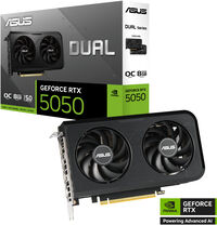 Tarjeta Gráfica Asus GeForce® RTX 5050 Dual OC 8GB GDDR6 DLSS4