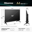 Televisor Hisense 40A4Q 40" LED Full HD VIDAA image number null