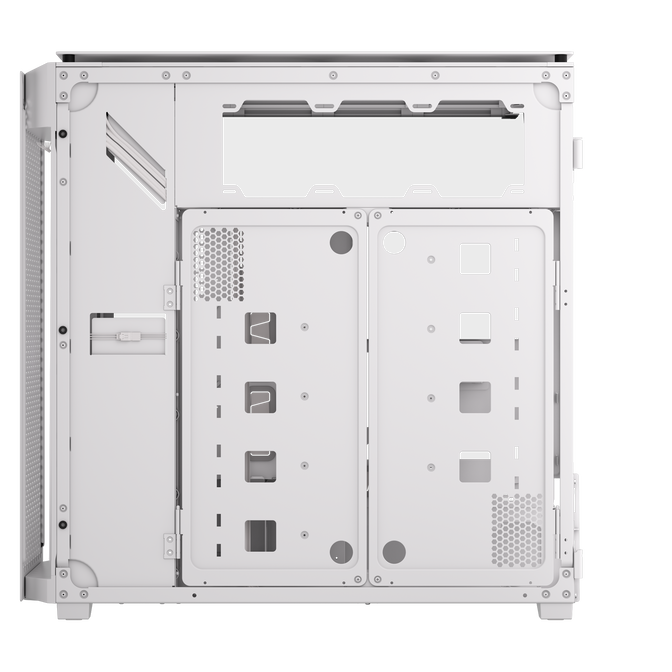Torre E-ATX Corsair 9000D RGB Airflow Blanca Cristal Templado image number 9