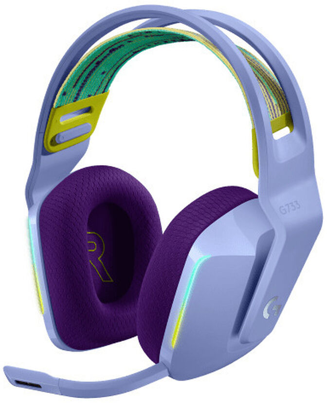 Headset Logitech G Series G733 Lightspeed RGB Wireless Lavanda image number 0