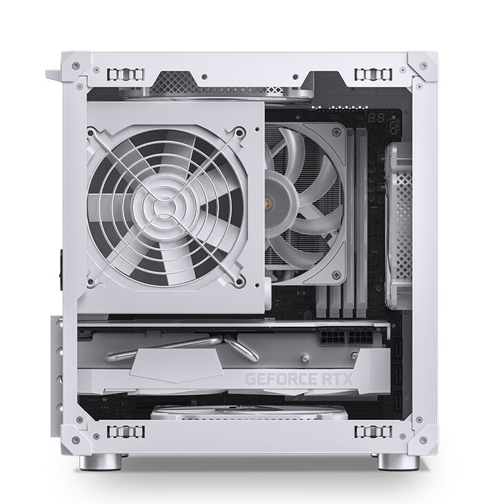 Caja Micro-ATX Jonsbo C6 Blanco image number 27