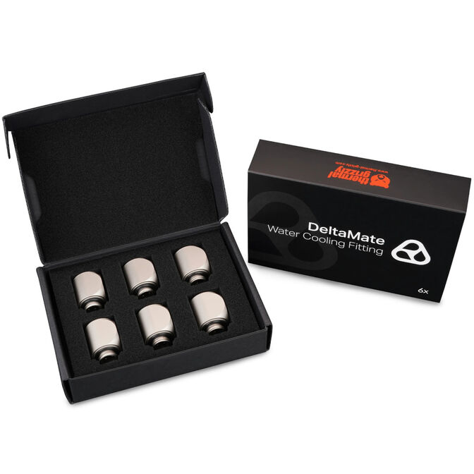 Thermal Grizzly DeltaMate Rotary - 90&deg; Nickel Mate (Pack 6) image number 2