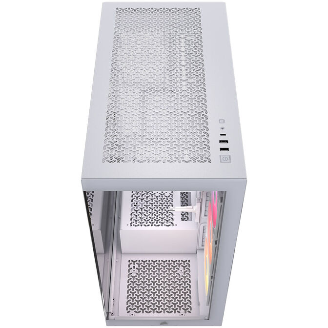 Torre E-ATX Corsair 3500X RSR ARGB Blanca Cristal Templado image number 3