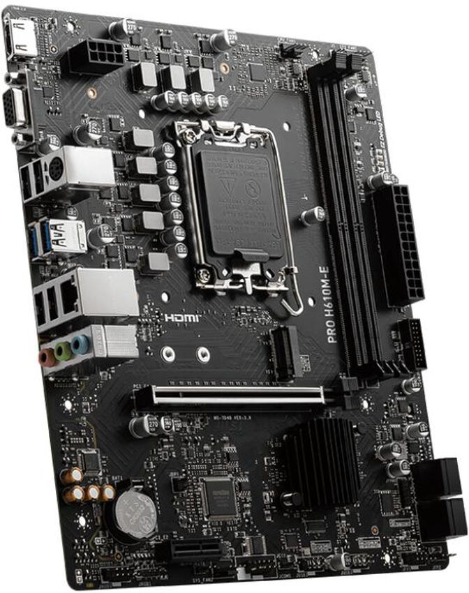 Placa Base MSI PRO H610M-E image number 3