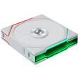 Ventilador Lian Li UNI FAN TL120 FLEX Wireless Reverse Blade Blanco 120mm image number null
