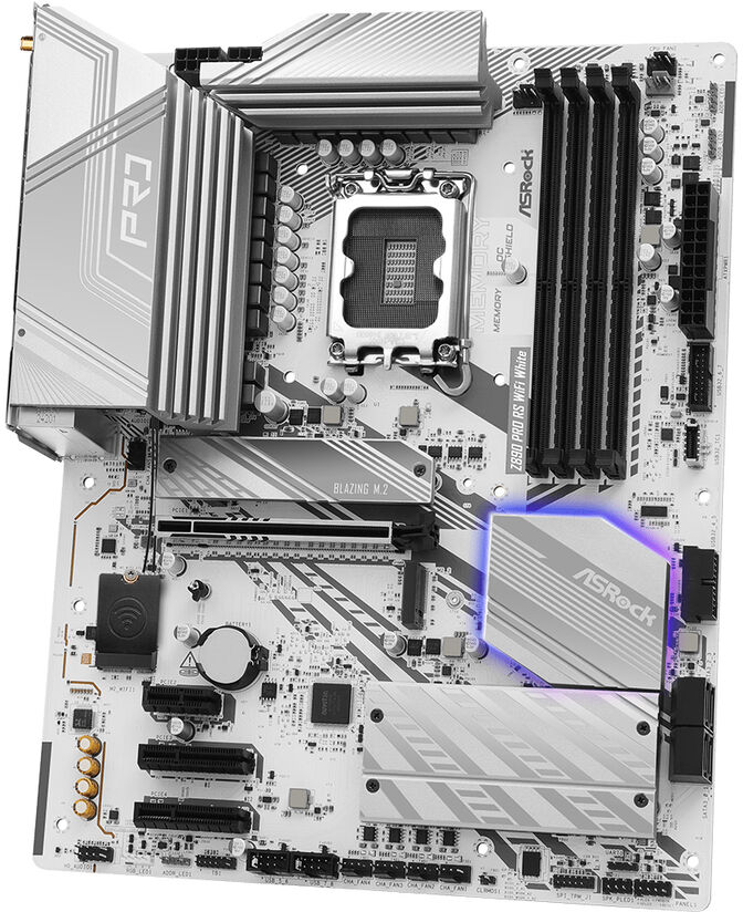 Placa Base ASRock Z890 Pro RS WiFi White image number 3