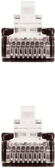 Cable de Red Nanocable RJ45 CAT.6 UTP AWG24 25 CM Negro image number null