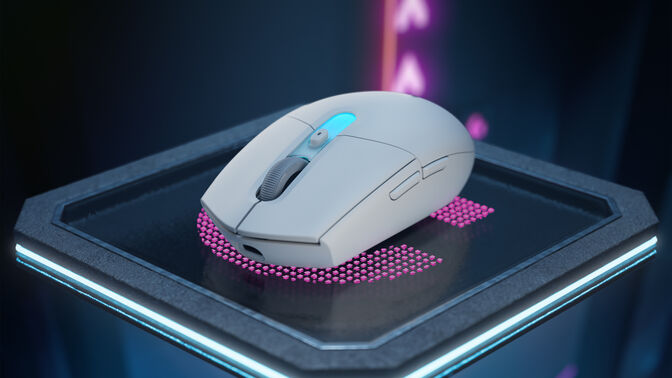 Rat&oacute;n Logitech G305 X Superlight 44000DPI Lightspeed Wireless/Bluetooth Blanco image number 4