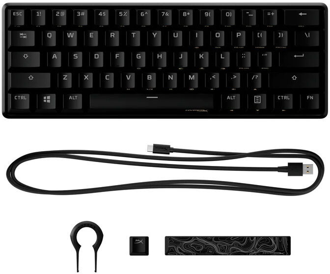 Teclado Mec&acirc;nico HyperX Alloy Origins 60 RGB Gaming US Aqua Switches image number 5