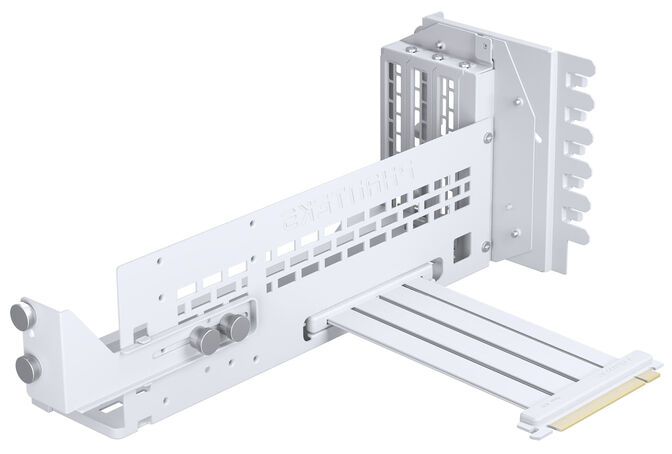 Vertical GPU Bracket Phanteks PCIe Gen4 , DRGB, PCIe 4.0 x 16 Riser Cable, 22cm Blanco image number 2