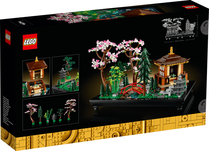 LEGO Icons: Jard&iacute;n Tranquilo, 1363 Piezas (10315) image number 1