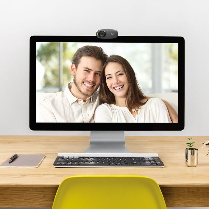 Webcam Logitech C310 HD 720p Negro image number 5