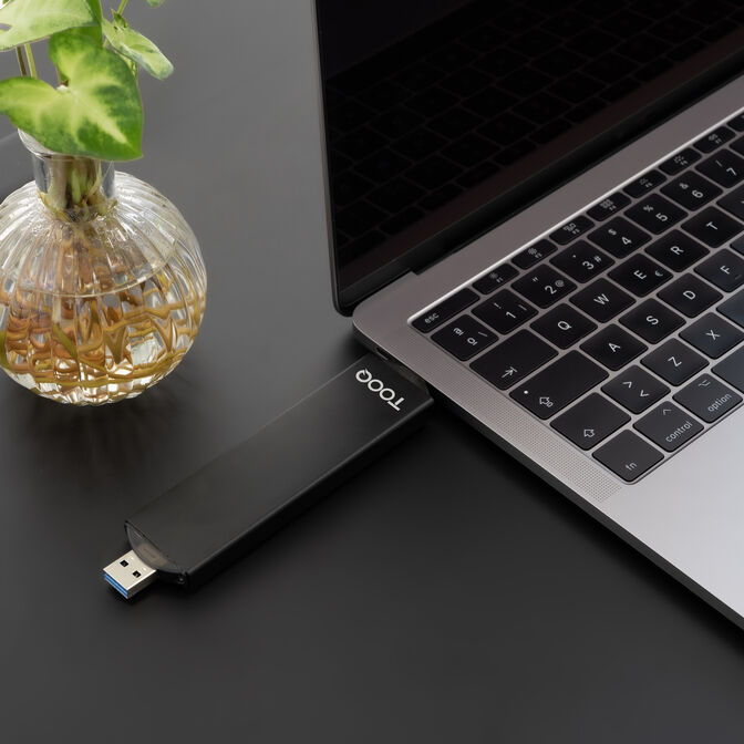Caja SSD Tooq TQE-2240B M.2 NGFF/NVMe USB3.2 Gen 2 USB-C+USB-A image number 5