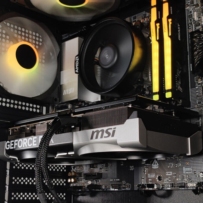 Ordenador AURA Gamer-PC TEAM 7 EDITION Ryzen 5 7500F 32GB DDR5 1TB RTX 5070 WiFi W11 image number 5