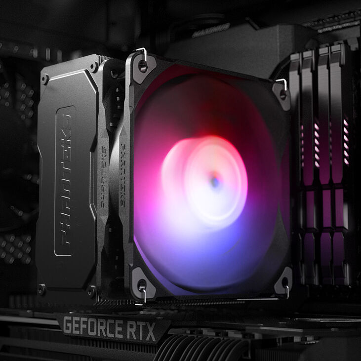 Cooler CPU Phanteks Polar ST5 DRGB PWM Negro - 120mm image number 4