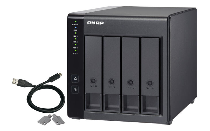 Unidade de Expansão NAS QNAP TR-004 - 4 Baías - USB Type C image number 7