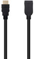 Cable Prolongador NanoCable HDMI 2.0 A/M-A/F 3 M Negro image number null