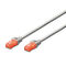Cabo de Rede Ewent IM1004 Patch Cable CAT 6 UTP 0.5m Branco